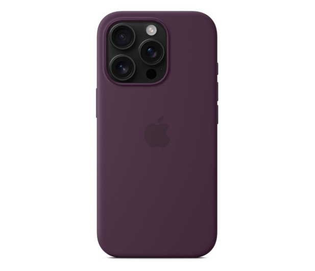 APPLE Silikonowe etui MagSafe do iPhone 16 Pro dojrzała śliwka - 1278642 - zdjęcie 4